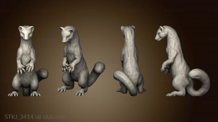 3D model Art Weasel (STL)