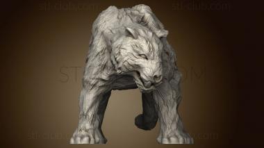 3D model Bear Zomby Tiger Horse Zombie (STL)