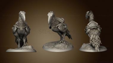 3D model Beasts Terror Bird saddle (STL)