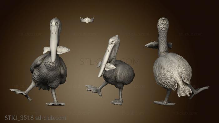 3D model Birds Crow (STL)