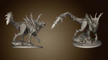 3D model Blood Dragons Dragon Young (STL)