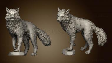 3D model Bloodfields Shapeshifters Wolf Taya Alpha (STL)