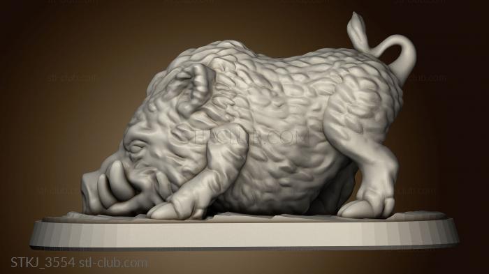 3D model Boar rb (STL)