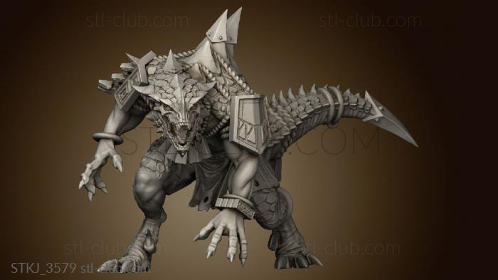 Brute Fun Lizardmen Lizen Saurus Craftables ALT