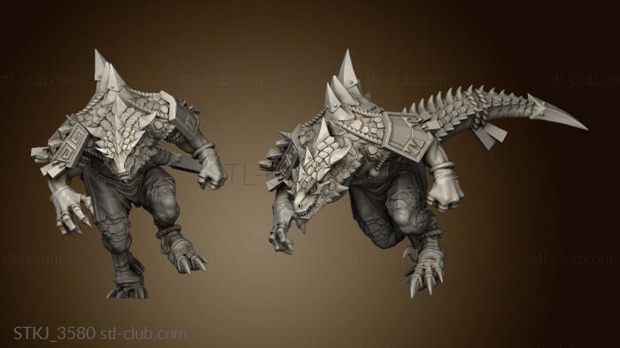 Brute Fun Lizardmen Lizen Saurus Craftables