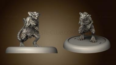 3D model Bushido The Cult Yurei Plague Rats (STL)