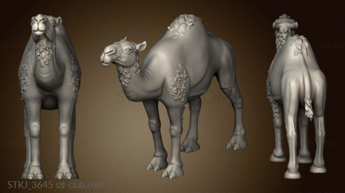 3D model camels CAMEL NAKED (STL)