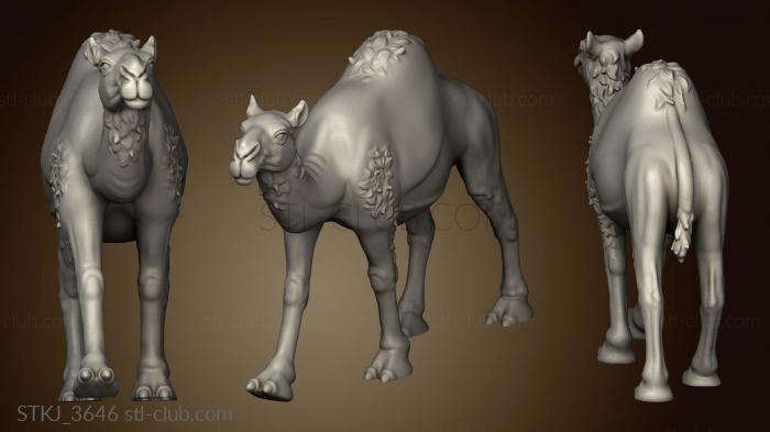 3D model camels CAMEL NAKED (STL)