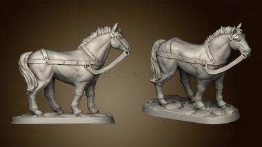 3D model CART HORSE ROCK (STL)