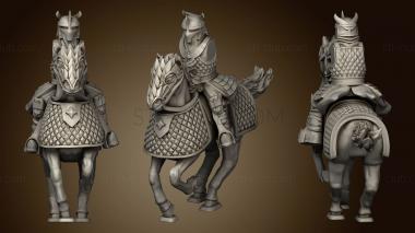 3D model Cataphract Horse (STL)