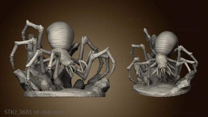 3D model Cave spiders Spider (STL)