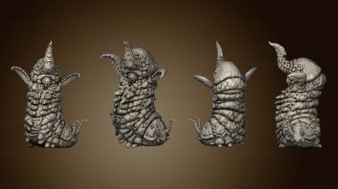 3D model Citheronia Caterpillar (STL)