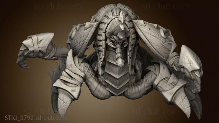 3D model Crypt Lord wings (STL)