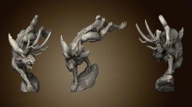 3D model Cryptids Jackalope (STL)