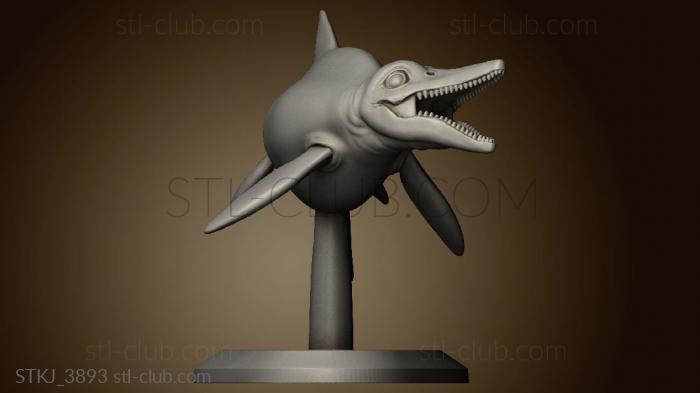 3D model Dinos Shadow Ichthyosaur (STL)