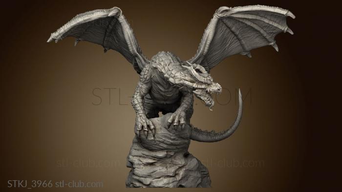 3D model Dragon Inplace TT (STL)