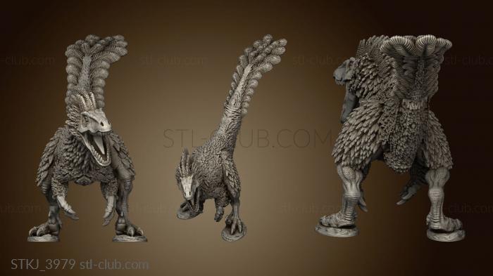 3D model Dinosaurs Velociraptor (STL)