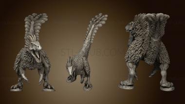 3D model Dinosaurs Velociraptor (STL)