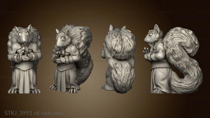 3D model Nutkin Monk (STL)