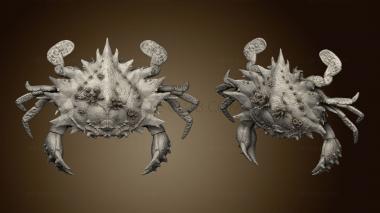 3D model giant crab coral huge (STL)