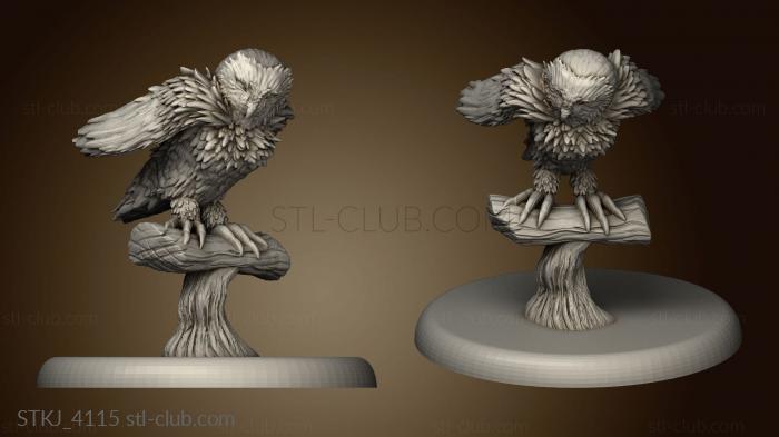 3D model Beast Owl (STL)