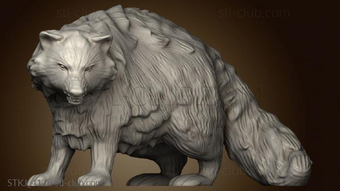 3D model Beast Raccoon (STL)