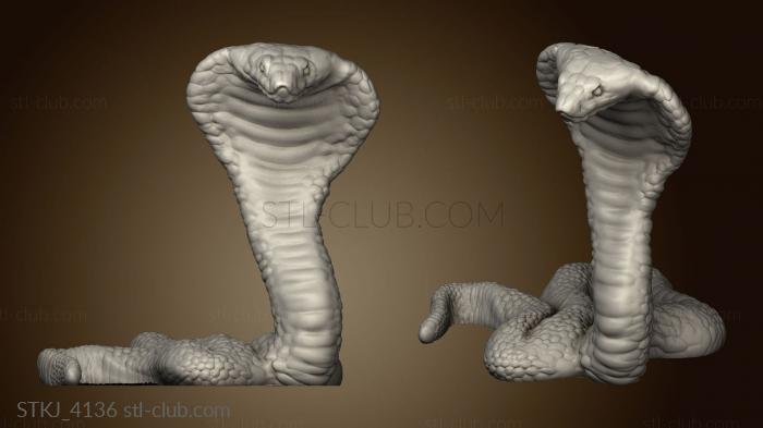 3D model Beast Snake (STL)