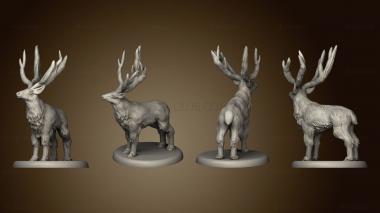 3D model Beast Stag Causal (STL)