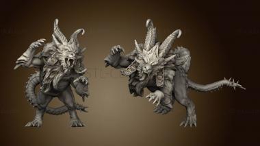 3D model Fantasy manticore (STL)