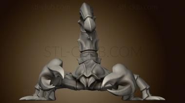 3D model Fox Folk Sand Scorpion (STL)