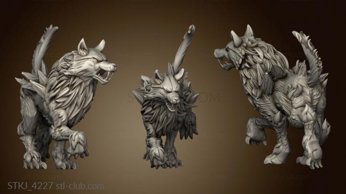 3D model Friends Dire Wolf (STL)