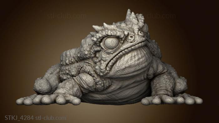 3D model giant toad (STL)