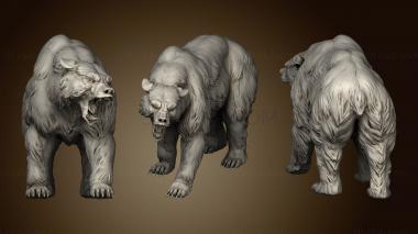 3D model Grizzly roar (STL)