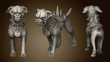 3D model Halflings Witch Hunters CHIHUA WARG (STL)