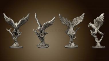 3D model hawk (STL)