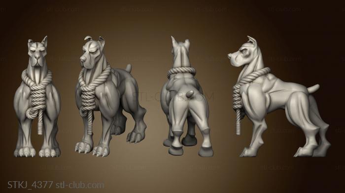 3D model Hawkers Thamarai Dogs Doberman (STL)