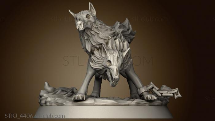 3D model Hell Hounds BAM Hound Two (STL)