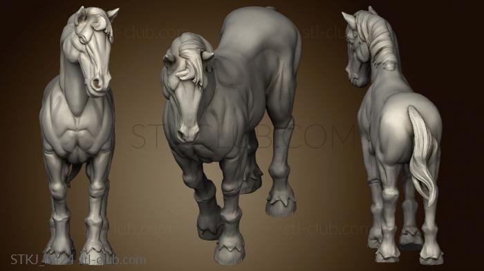 3D model Horse (STL)