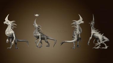 3D model Hybrid Raptor (STL)