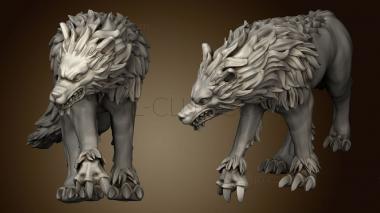 3D model Beasts wolf (STL)