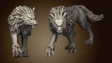 3D model Beasts wolf (STL)