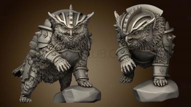 3D model Ironbeak the Owlbear (STL)