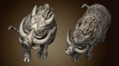 3D model Wotangar Clan Warthog (STL)