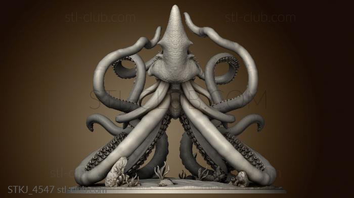 3D model Kingdom The Depth And Ka Goth Kraken (STL)