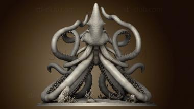 3D model Kingdom The Depth And Ka Goth Kraken (STL)