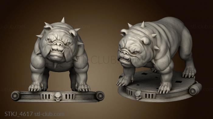 3D model Lobo and Dawg (STL)