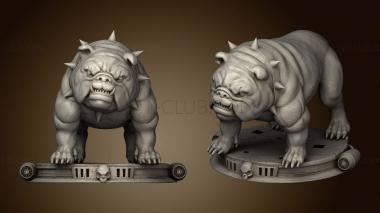 3D model Lobo and Dawg (STL)