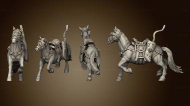 3D model Cavalry Horse Mount (STL)