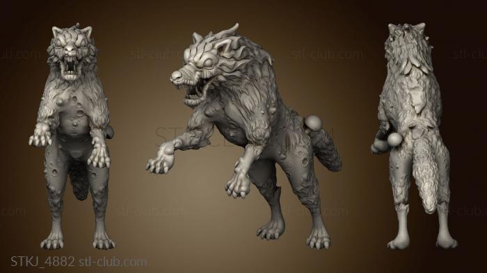 Orc King Wolves Feral Wolf