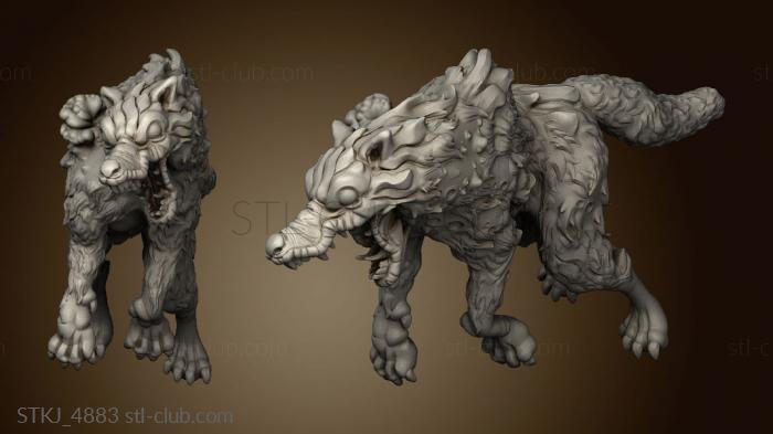 Orc King Wolves Feral Wolf